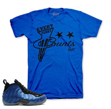 Foamposite Royal Shirt - Every Penny - Black