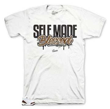 Chocolate white mocha shirts to match Jordan 3 Mocha