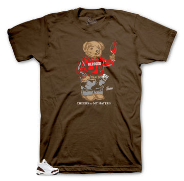 Jordan 3 Mocha Cheers bear tee collection