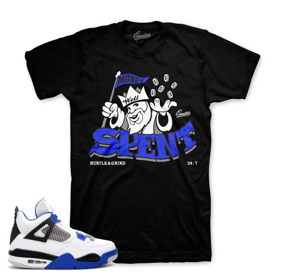 Jordan 4 motorsports tees match | Motorsport 4 tee