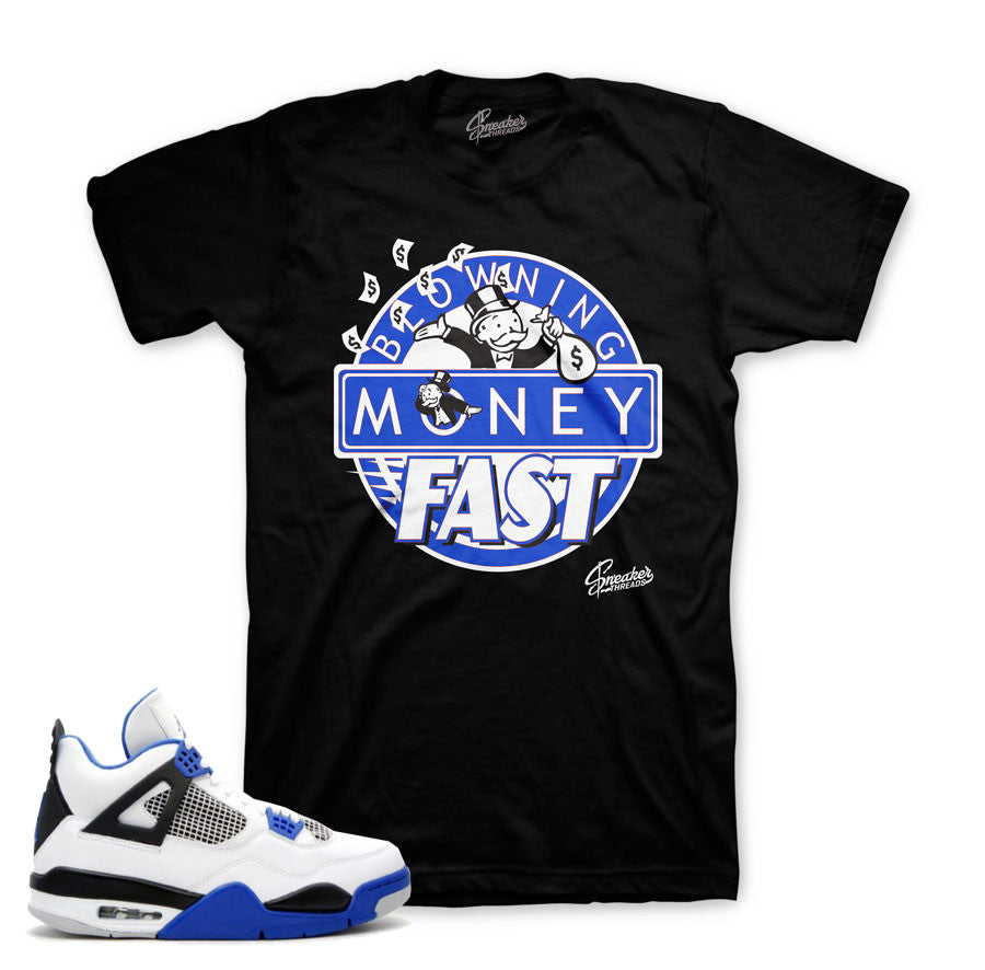 Jordan 4 motorsports tees match | Motorsport 4 shirts
