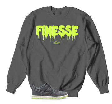 Dunk Low Halloween 2022 Sweater - Finesse - Grey
