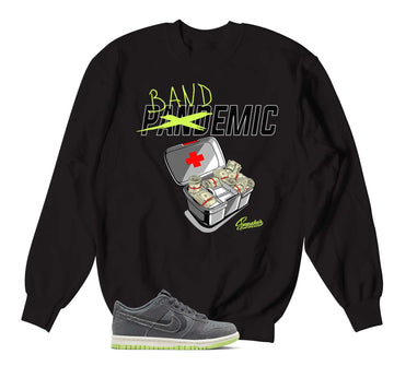 Dunk Low Halloween 2022 Sweater - Bandemic - Black