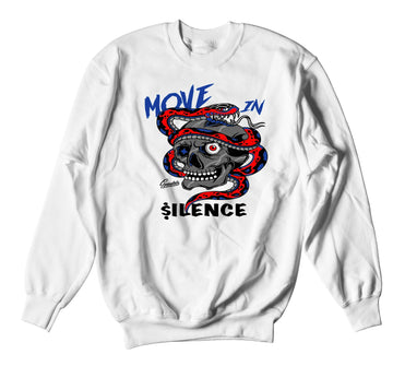 Sweaters to match Jordan 4 Loyal Blue