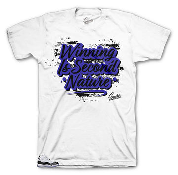 Jordan 11 official concord shoes matching shirts
