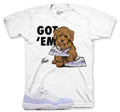 Jordan 11 pure violet sneaker tees