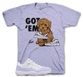 Jordan 11 pure violet sneaker tees