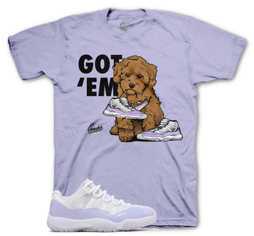 Jordan 11 pure violet sneaker tees