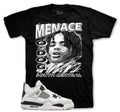Jordan 4 Military Black Sneaker Tees