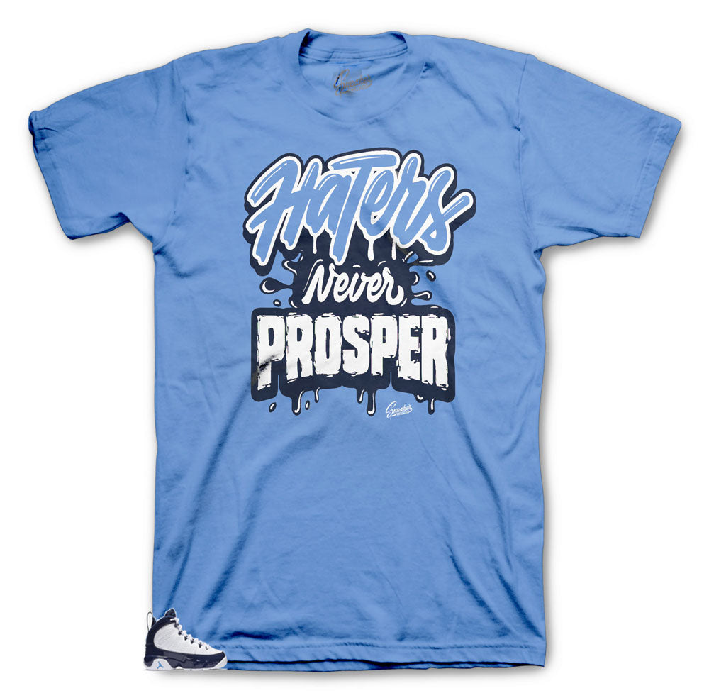 Jordan sneaker UNC 9s All Star matches shirts made to match Jordan 9s
