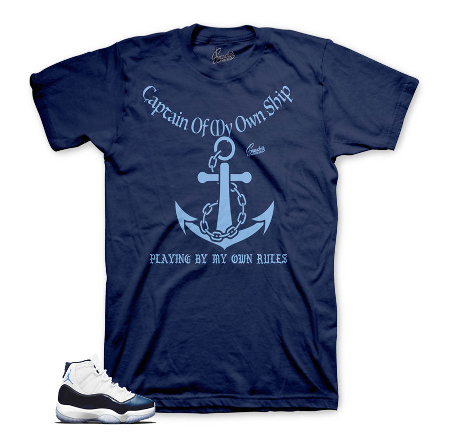Jordan 11 midnight navy tees | The best matching shirts for retro 11.