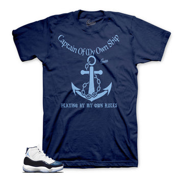 Jordan 11 midnight navy tees | The best matching shirts for retro 11.