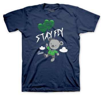 Retro 13 Flint Shirt - Money Over Love - Navy