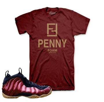 Foam maroon gum shirts match foam shoes. Fresh tees.