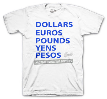 Retro 5 Stealth Shirt - No Borders - White