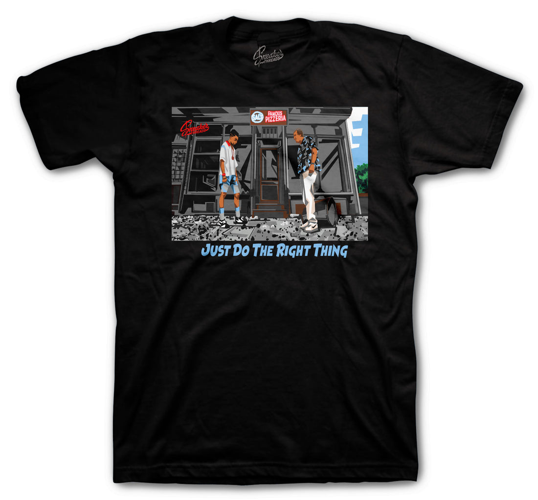 T shirt collection matching with the Jordan 4 university blue sneaker collection