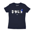 Ladies tee collection to match Jordan 3 midnight navy sneaker collection