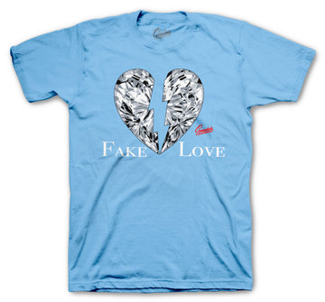 University Blue Jordan 4 sneaker collection matches perfectly with guys Tees