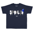 Jordan 3 midnight navy sneaker collection to match with kids tees