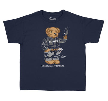 Mens t shirt collection designed to match with Jordan 3 midnight navy sneaker collection
