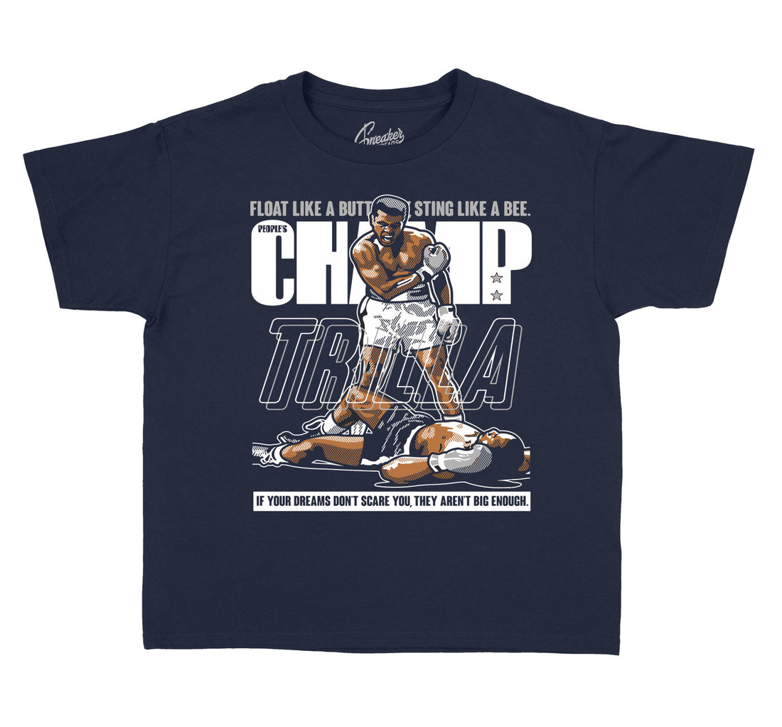 kids t shirt collection matching kids t shirt collection matching with midnight navy Jordan 3 sneaker collection
