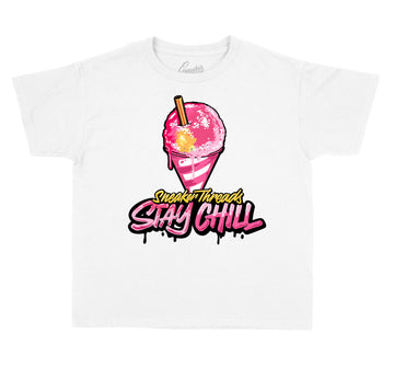 Kids Ice Cream 12 Shirt - Stay Chill - White
