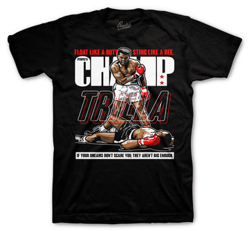 Shirts for guys to match the Jordan 5 toro bravo sneaker collection