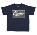 Boys Tees made to match the Jordan 3 midnight navy sneaker collection