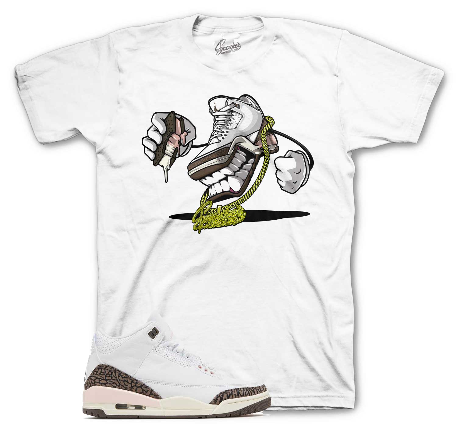 Jordan 3 neapolitan sneaker tees