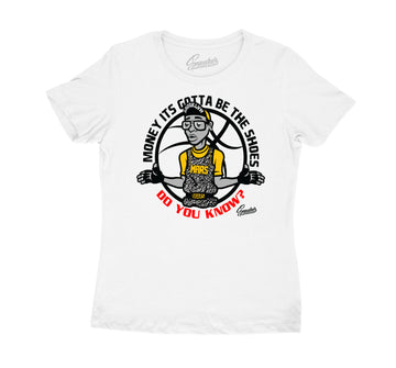 Womens Cool Grey 3 Shirt - Gotta Be Shoes - White
