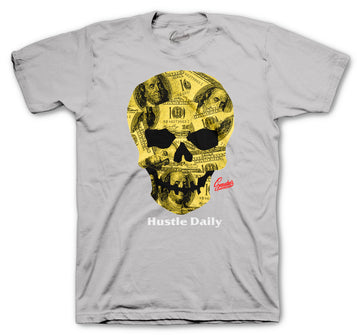 Retro 3 Cool Grey Shirt - Hustle Daily - Grey
