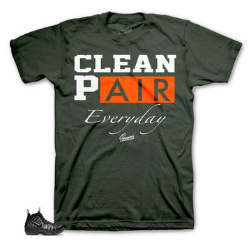 Sneaker threads clothing to match foamposite sequoia foams.