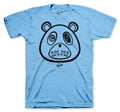 T shirt for men designed to match the jordan 1 university blue sneaker collection