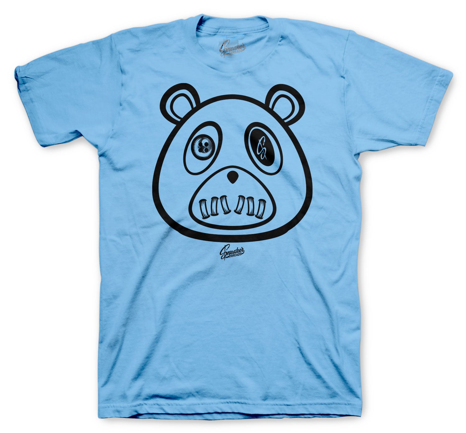 T shirt for men designed to match the jordan 1 university blue sneaker collection