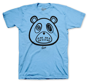 T shirt for men designed to match the jordan 1 university blue sneaker collection