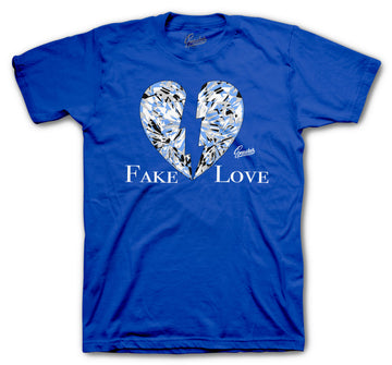 Retro 1 Hyper Royal Shirt - Love - Royal