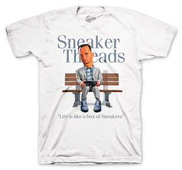 Retro 3 Cool Grey Shirt - Box Of Sneakers - White