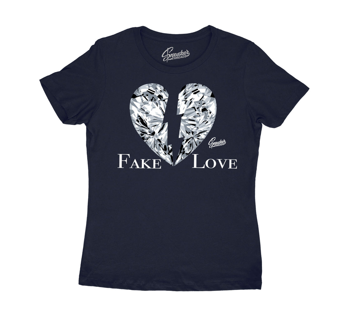 Midnight Nay Jordan 3 sneaker collection matching with ladies shirt collection