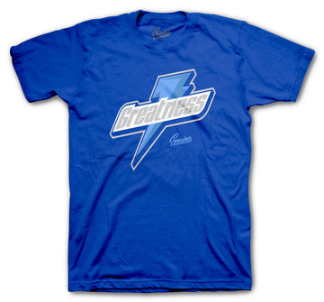 Retro 1 Hyper Royal Shirt - Greatness - Royal