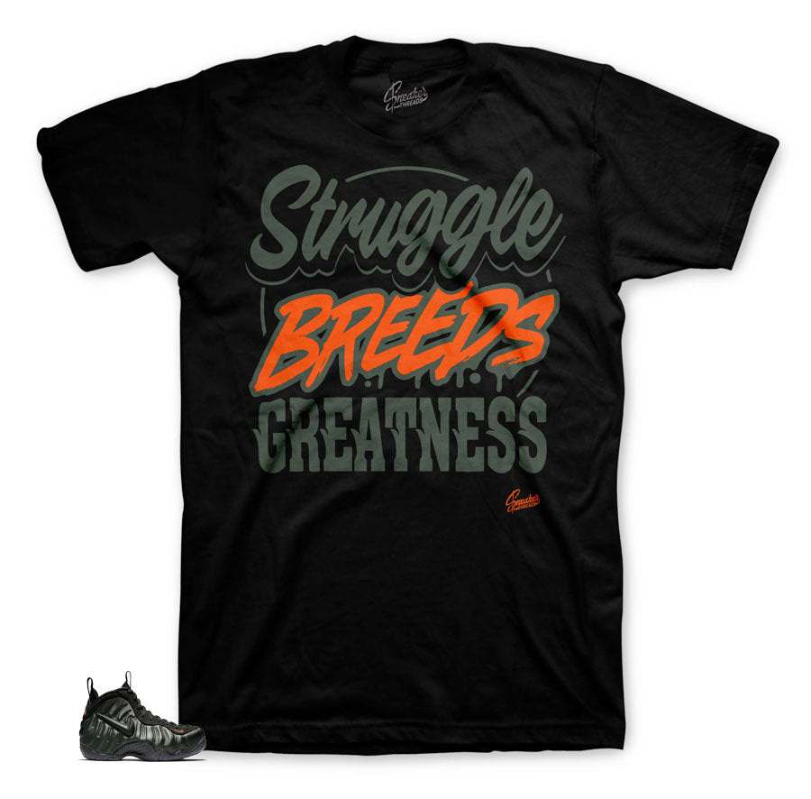 Tees match foamposite sequoia sneakers | Sneaker Tees.