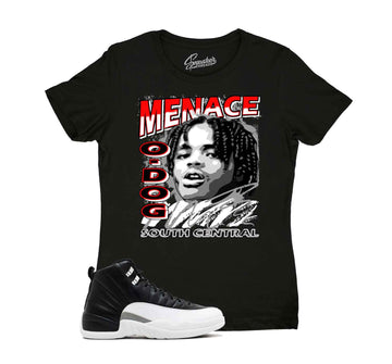 Ladies Jordan 12 playoff sneaker tees