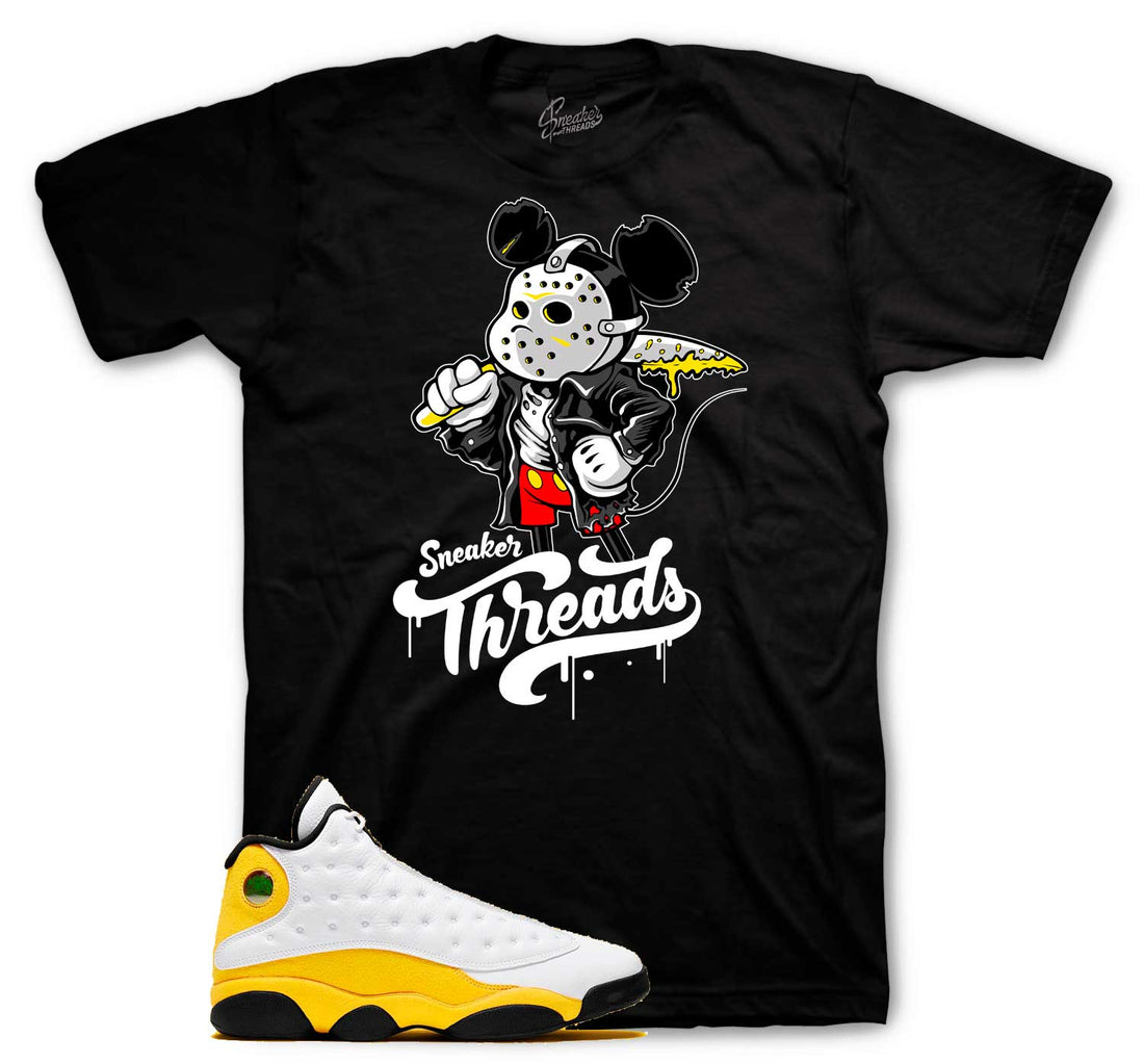 Jordan 13 Del Sol Sneaker Match Tees