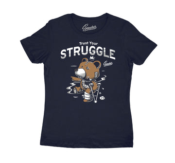Midnight Navy Jordan 3 sneaker collection matches with shirt collection for ladies