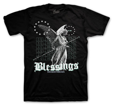 Retro 12 Easter Shirt - Angel Blessings - Black