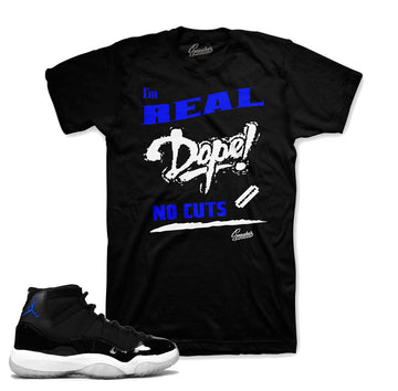 Jordan 11 space jam sneaker shirts match retro 11 space jam tees.
