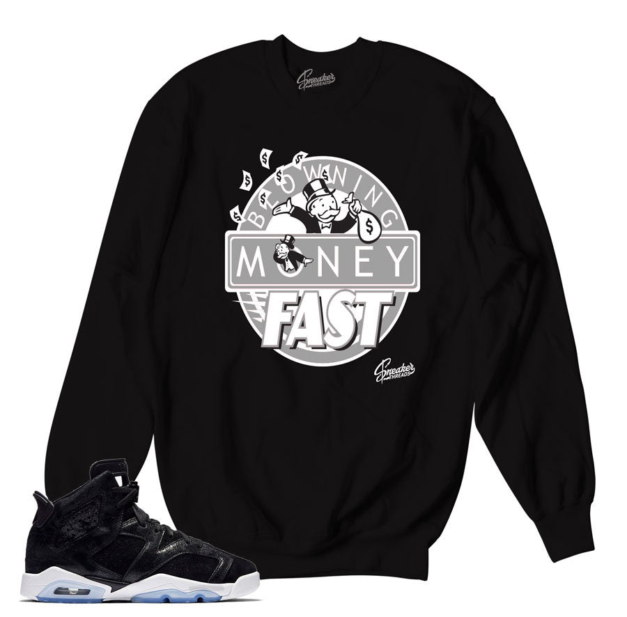 Jordan  6 heiress sweatshirts match retro 6 sneakers.