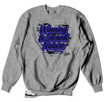 Concord Jordan 11 sneakers matching crewneck
