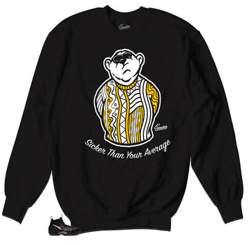 Best Sweater to match Gold Black Foams Pro