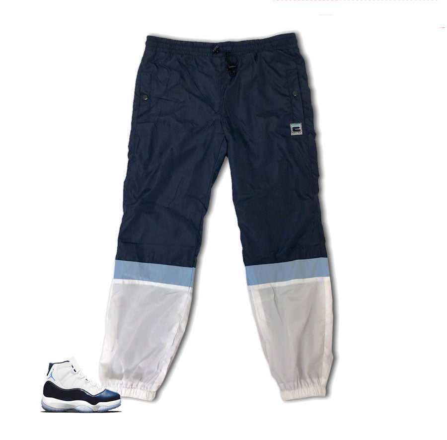 Jordan 11 win like 82 track pants match retro 11 sweatpants.