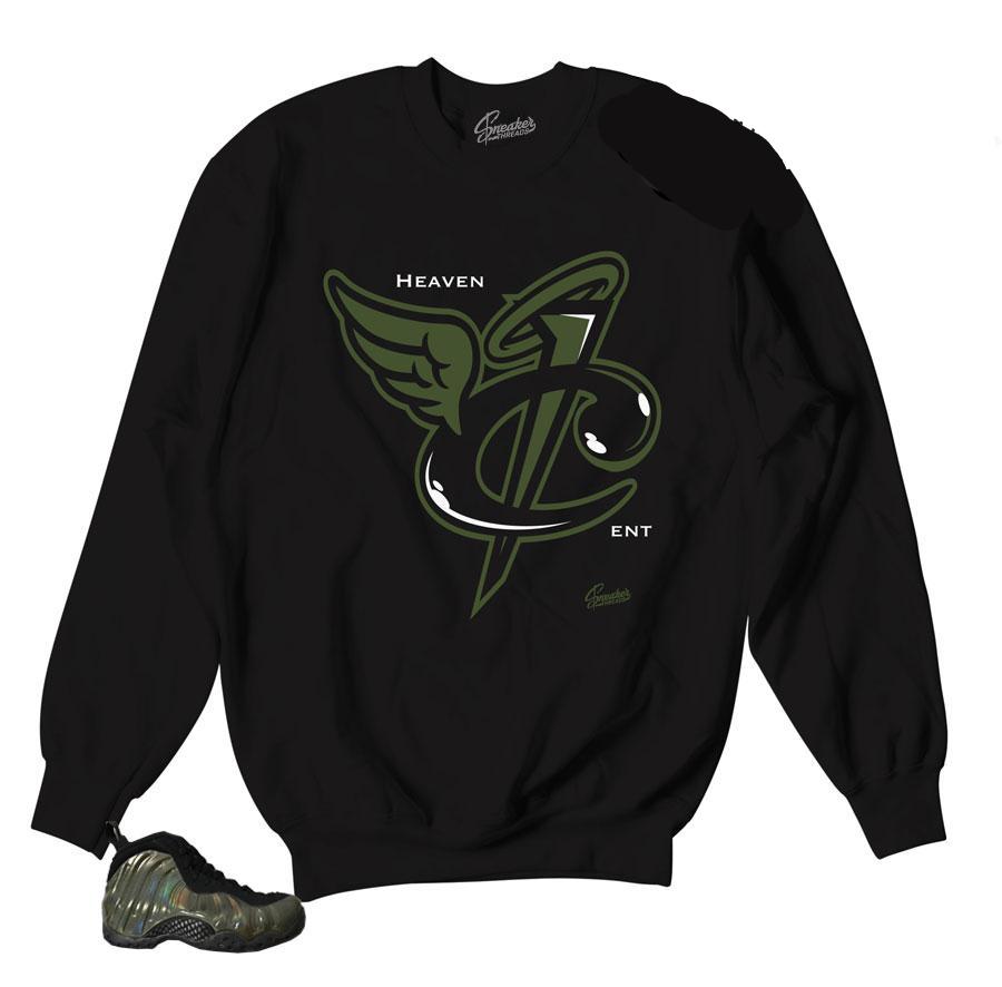 Legion green sweaters to match foam shoes.